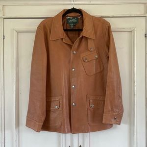 LAUREN Ralph Lauren leather jacket